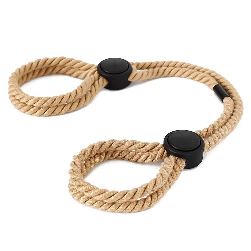 Cotton Rope Cuffs Handcuffs Ankle Cuff Restraints Bondage Bracelet BDSM Fetish Adult Sex Toys for Couple
