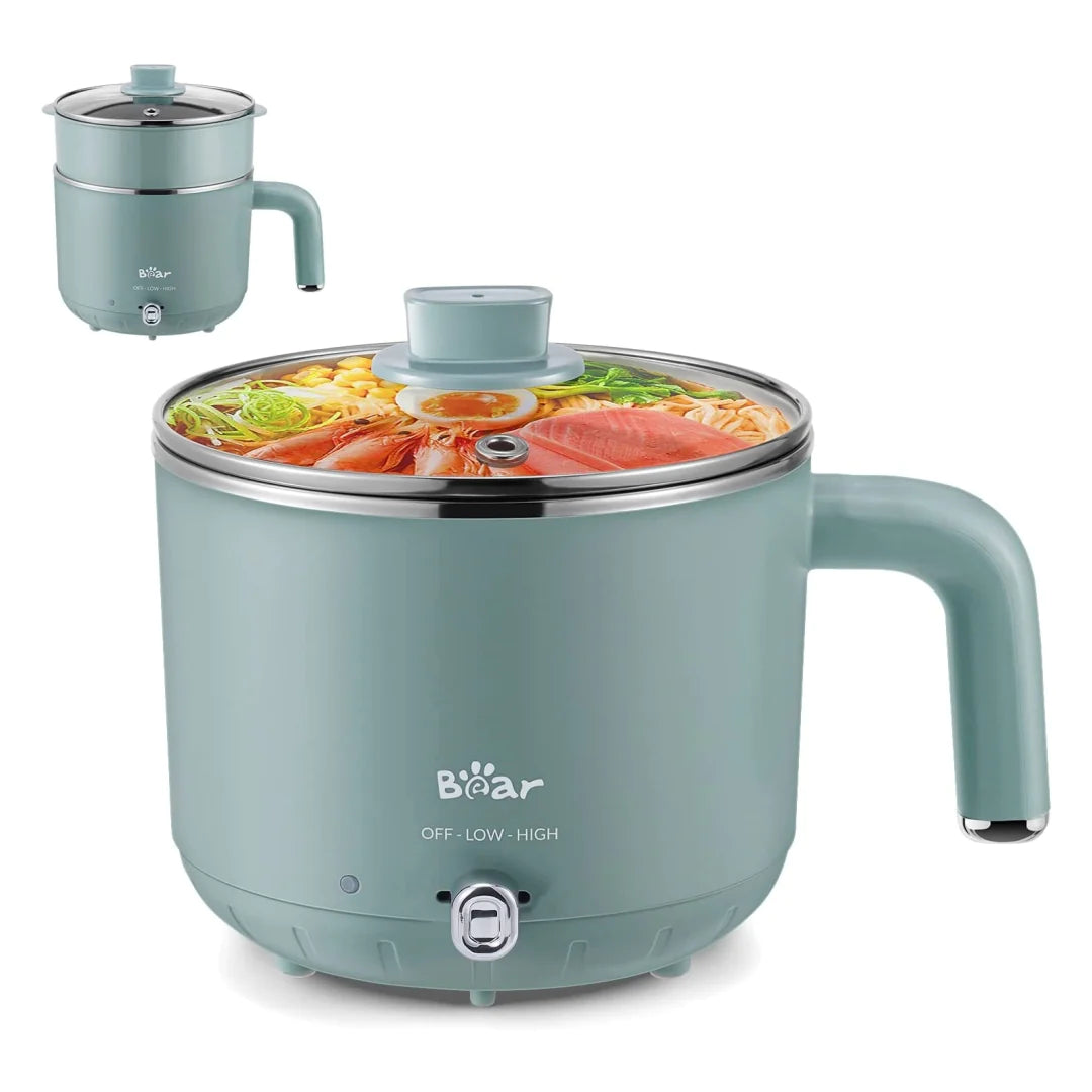 BEAR Electric Multi-Pot DRG-D12M5 with 2 Power Setting, Dry Protection, 1.2L