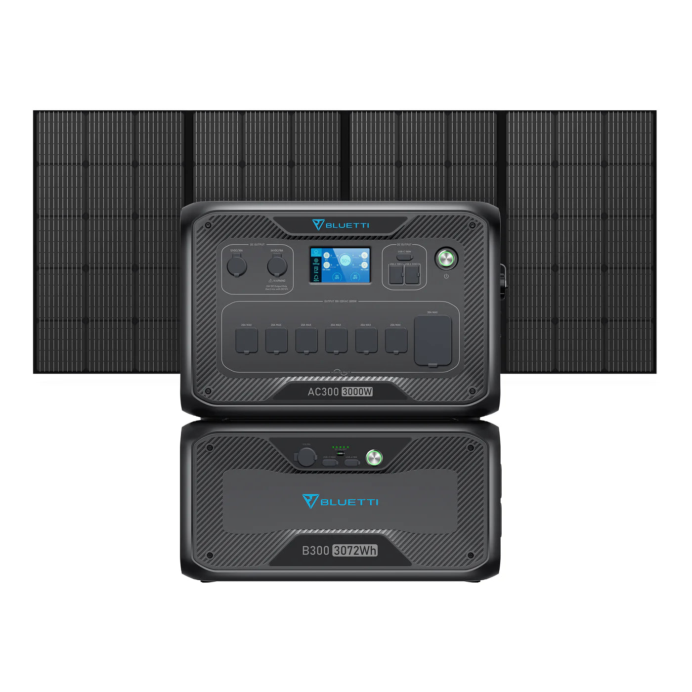 BLUETTI AC300 + 1*B300 | Home Battery Backup
