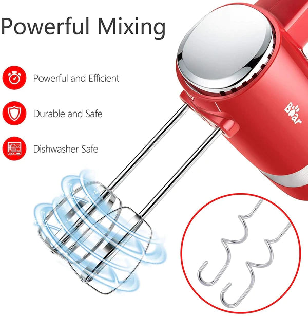 Bear Brand 5 Speed Electric Hand Mixer