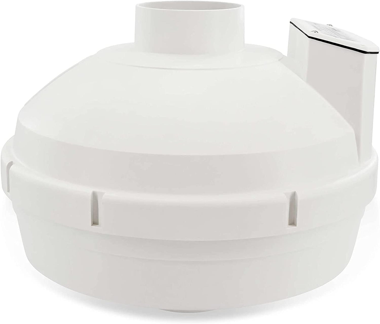 Festa Radon AMG Prowler Radon Fan - Quiet and Energy Efficient 221 CFM Radon Mitigation System Inline Fan - 3" Electric Inline Fan - Made with Glass Reinforced Poly-Resin – White