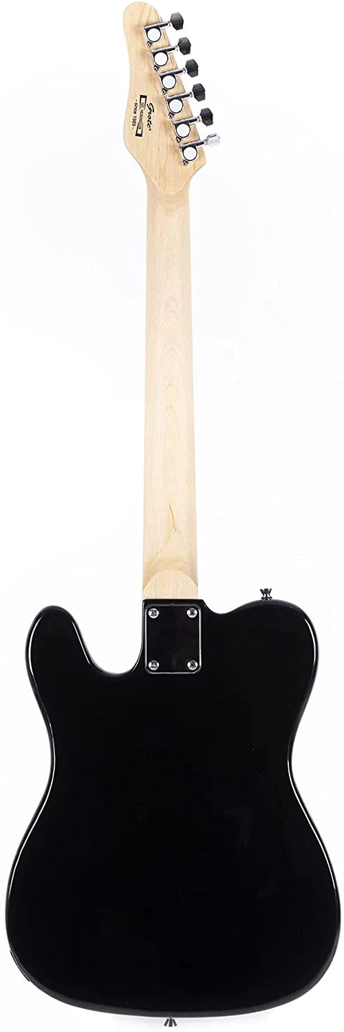 GROTE ELECTRIC GUITAR SOLID BODY TELE STYLE GUITAR FULL-SIZE BASSWOOD BODY WITH CANADIA MAPLE NECK CHROME HARDWARE PICKS - 3TS