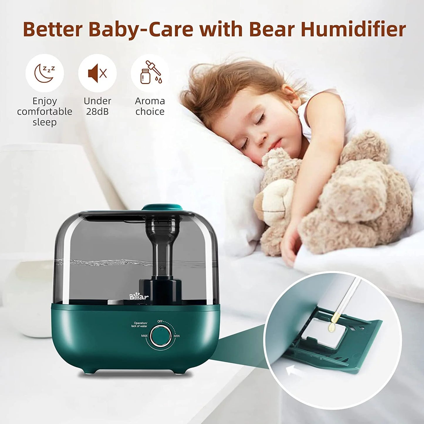 Bear Humidifier JSQ-F50D2 5L