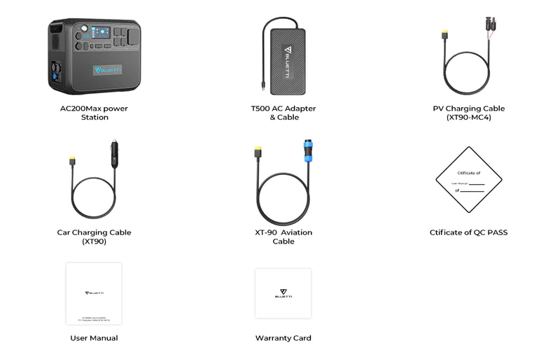BLUETTI AC200MAX + 1*B230 | Home Battery Backup