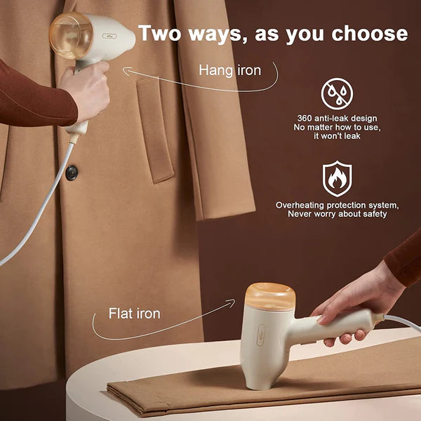 Bear Garment Steamer GTJ-B10S1, Fast Heat-up, With Detachable Water Tank