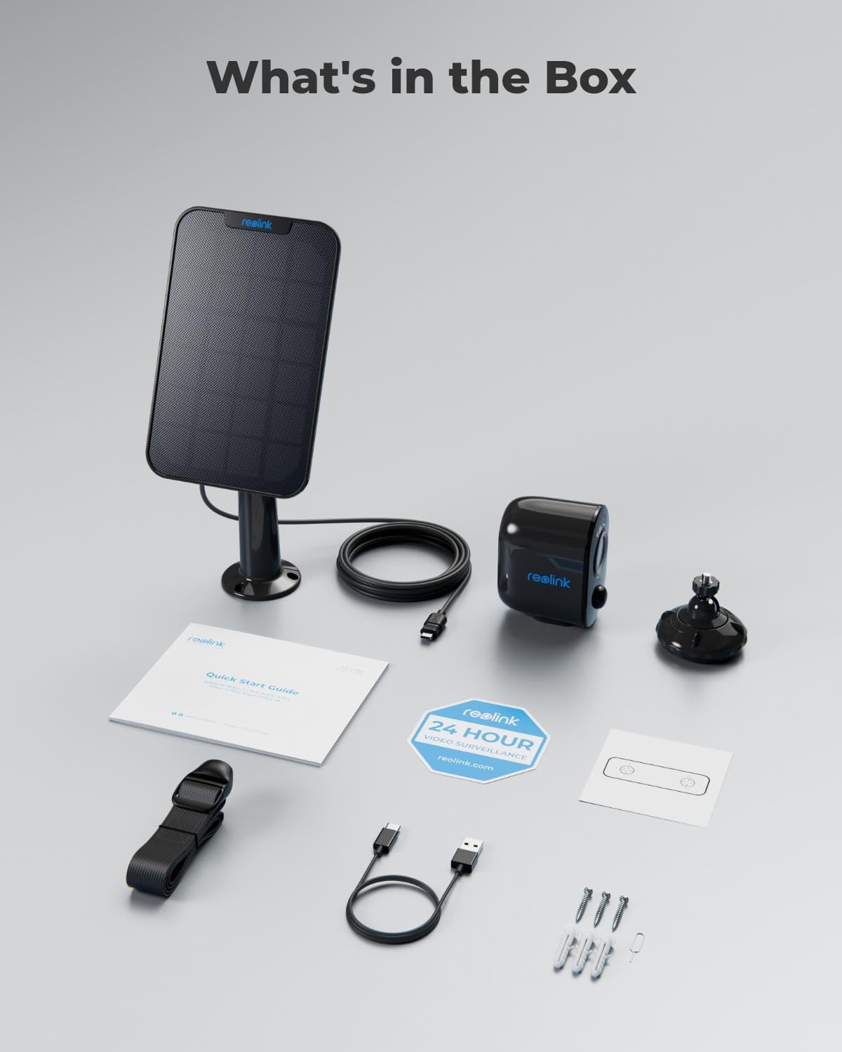 Argus 3 Pro (Black) + Solar Panel (Black)