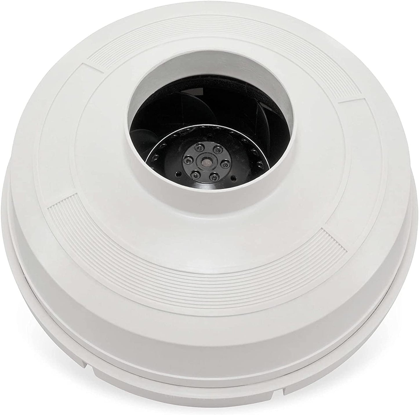 Festa Radon AMG Maverick Radon Fan - Quiet and Energy Efficient 260 CFM Radon Mitigation System Inline Duct Fan - 4" Electric Inline Fan - Made with Sturdy Glass Reinforced Poly-Resin – White