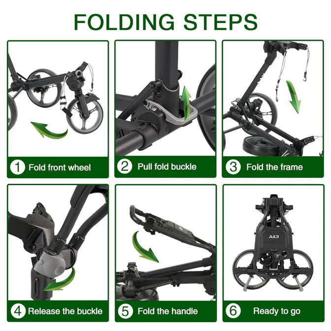 KVV GL303 Golf Push Pull Cart