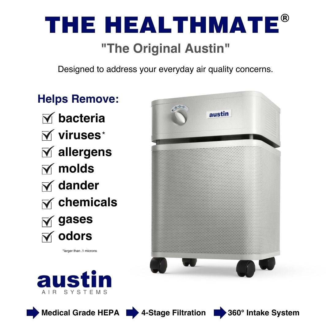 Austin Air HealthMate Purifier White - B400C1