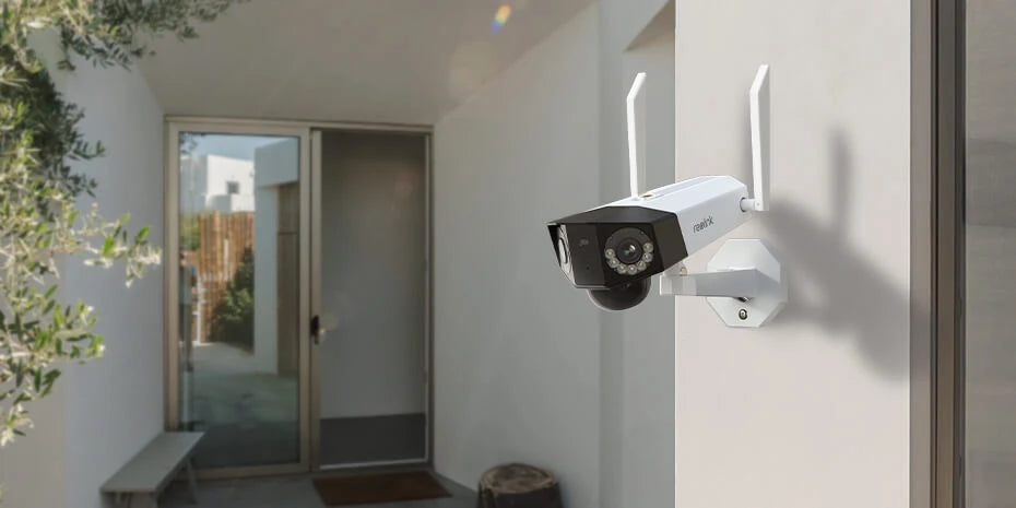 Reolink Duo 2 + Battery/Solar Powered Camera 1-Pack (White)