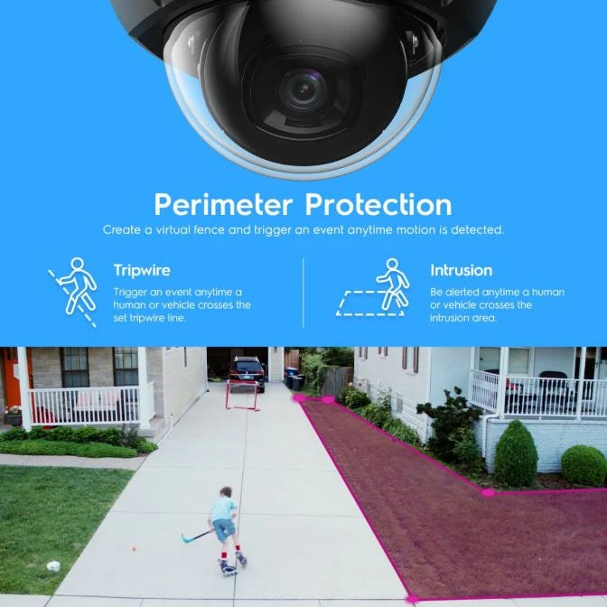 Amcrest 4K Night Color IP PoE Turret Cam IP8M-2779EB-AI (Black)