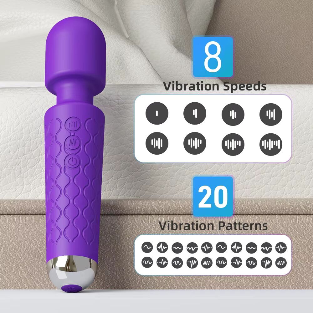 Powerful AV Vibrator 20 Speeds Magic Wand Clitoris Stimulator Sex Toys for Women G spot Massager Adult Female Sex Erotic Product