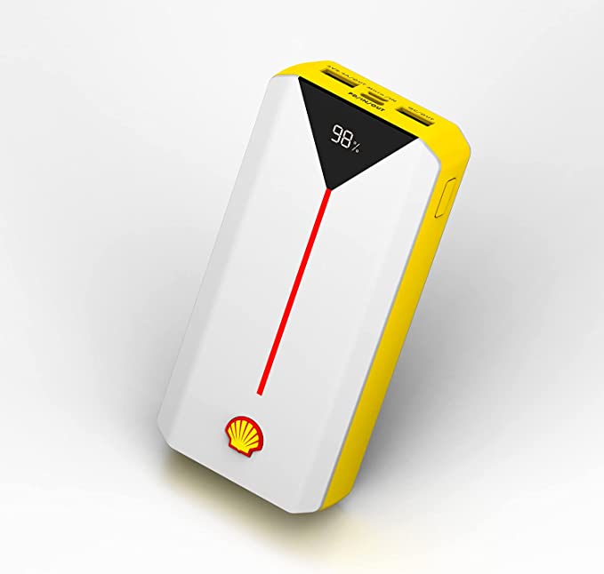 SHELL Portable Charger Fast Charging 20000mAh USB Portable Phone Charger with 30W PD, 3 Outports Battery Pack Charger Portable for iPhone Samsung Galaxy iPad Tablet.