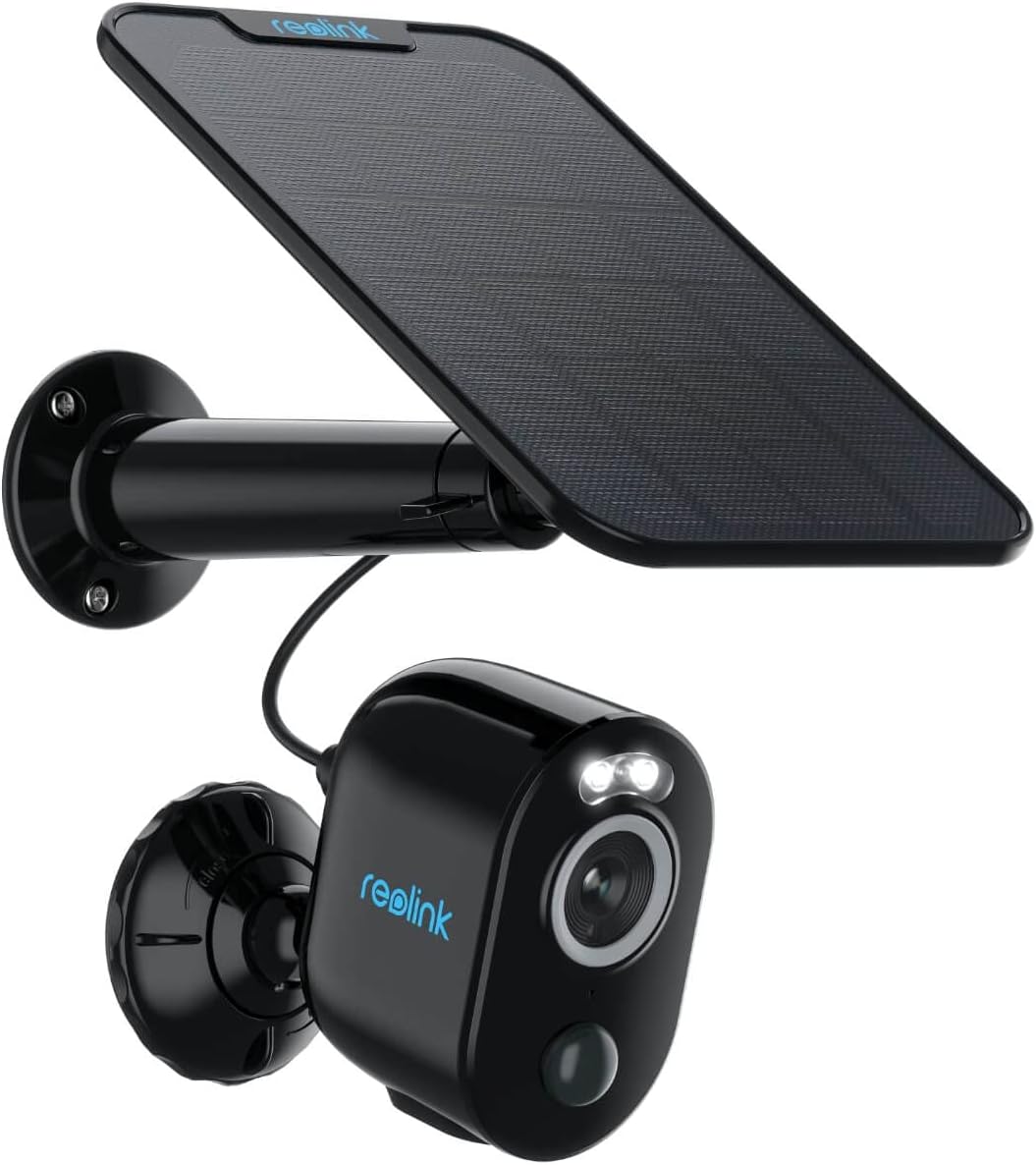 Argus 3 Pro (Black) + Solar Panel (Black)