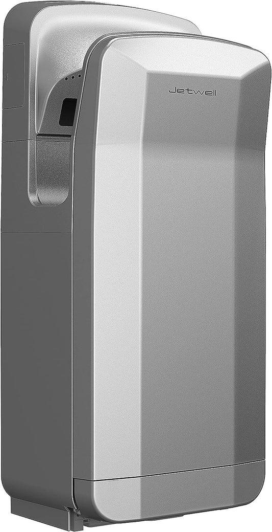 JETWELL High Speed Commercial Vertical Jet Hand Dryer with HEPA Filter 1850W Hand Blower - JW2025
