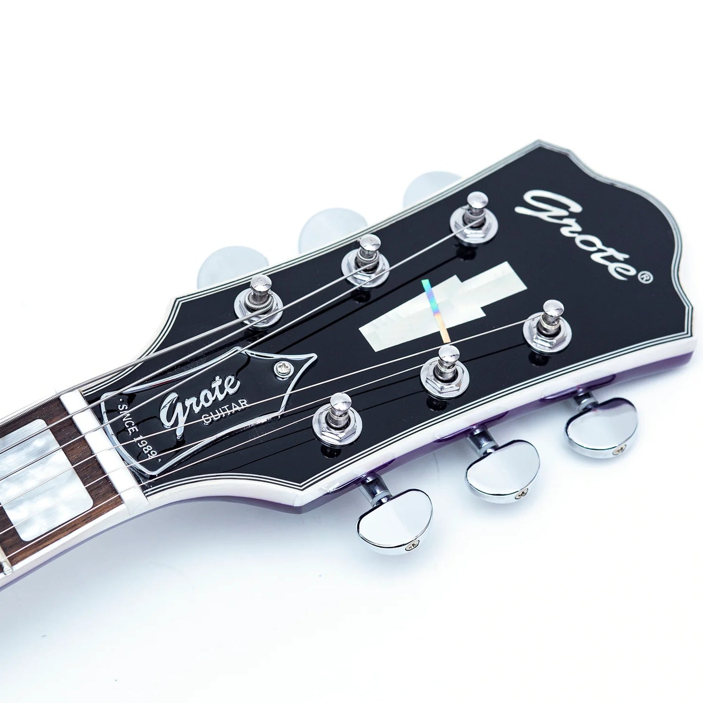 GROTE 335 STYLE SEMI-HOLLOW BODY JAZZ ELECTRIC GUITAR GRWB-HWPU