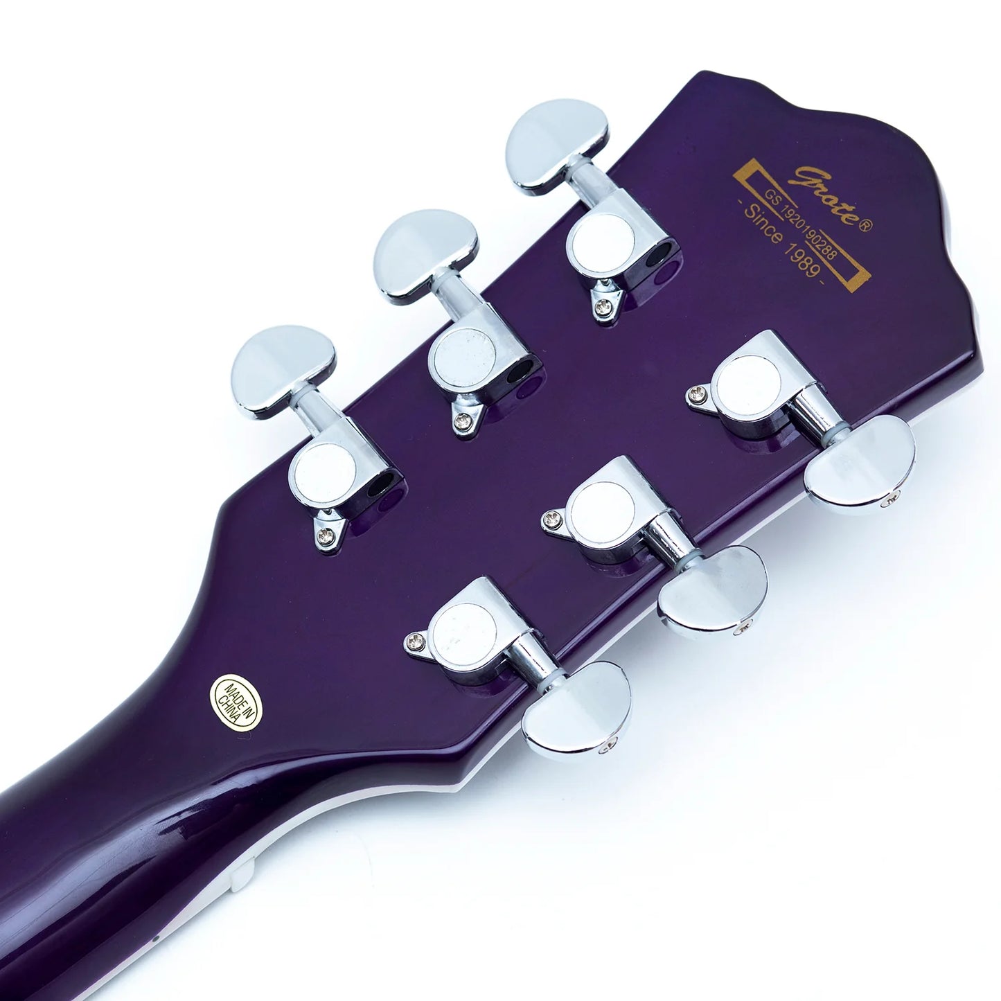 GROTE 335 STYLE SEMI-HOLLOW BODY JAZZ ELECTRIC GUITAR GRWB-HWPU