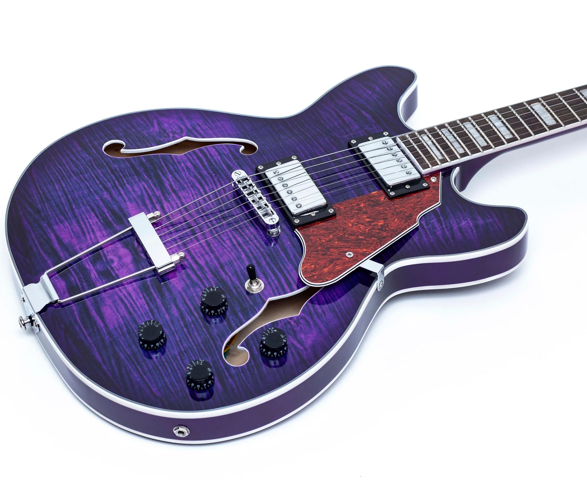 GROTE 335 STYLE SEMI-HOLLOW BODY JAZZ ELECTRIC GUITAR WITH GIGBAG GROTE 335 STYLE SEMI-HOLLOW BODY JAZZ ELECTRIC GUITAR WITH GIGBAG