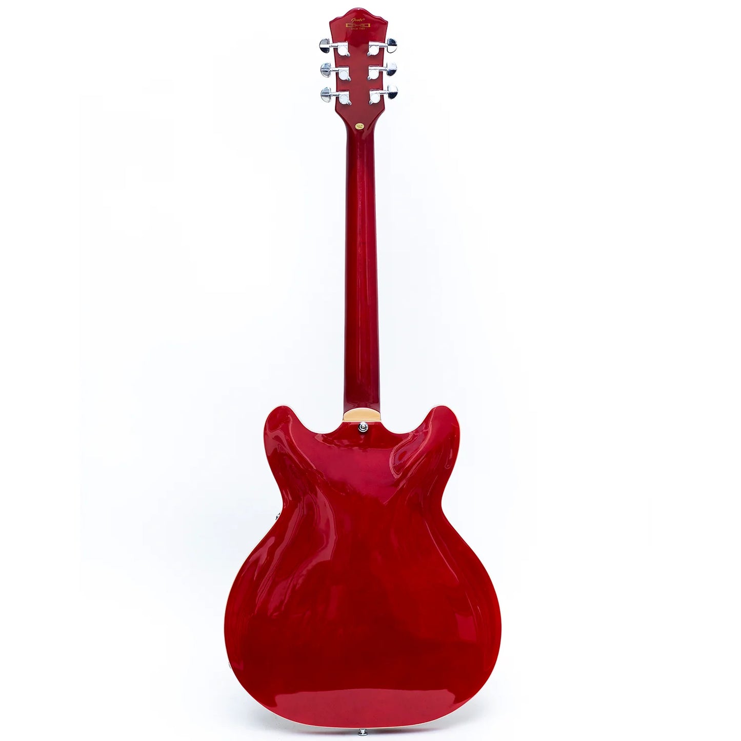 GROTE 335 STYLE SEMI-HOLLOW BODY JAZZ ELECTRIC GUITAR WITH GIGBAG