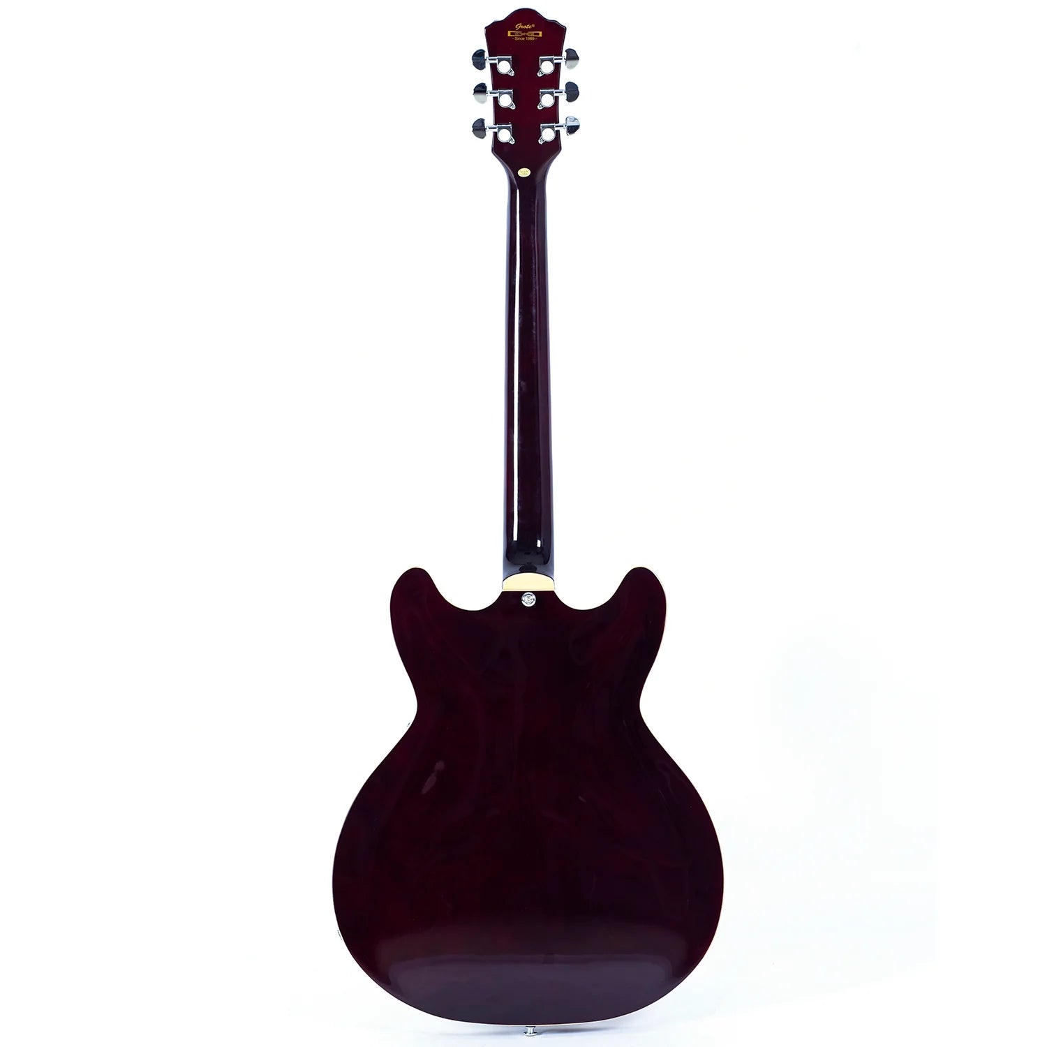 GROTE 335 STYLE SEMI-HOLLOW BODY JAZZ ELECTRIC GUITAR WITH GIGBAG GROTE 335 STYLE SEMI-HOLLOW BODY JAZZ ELECTRIC GUITAR WITH GIGBAG